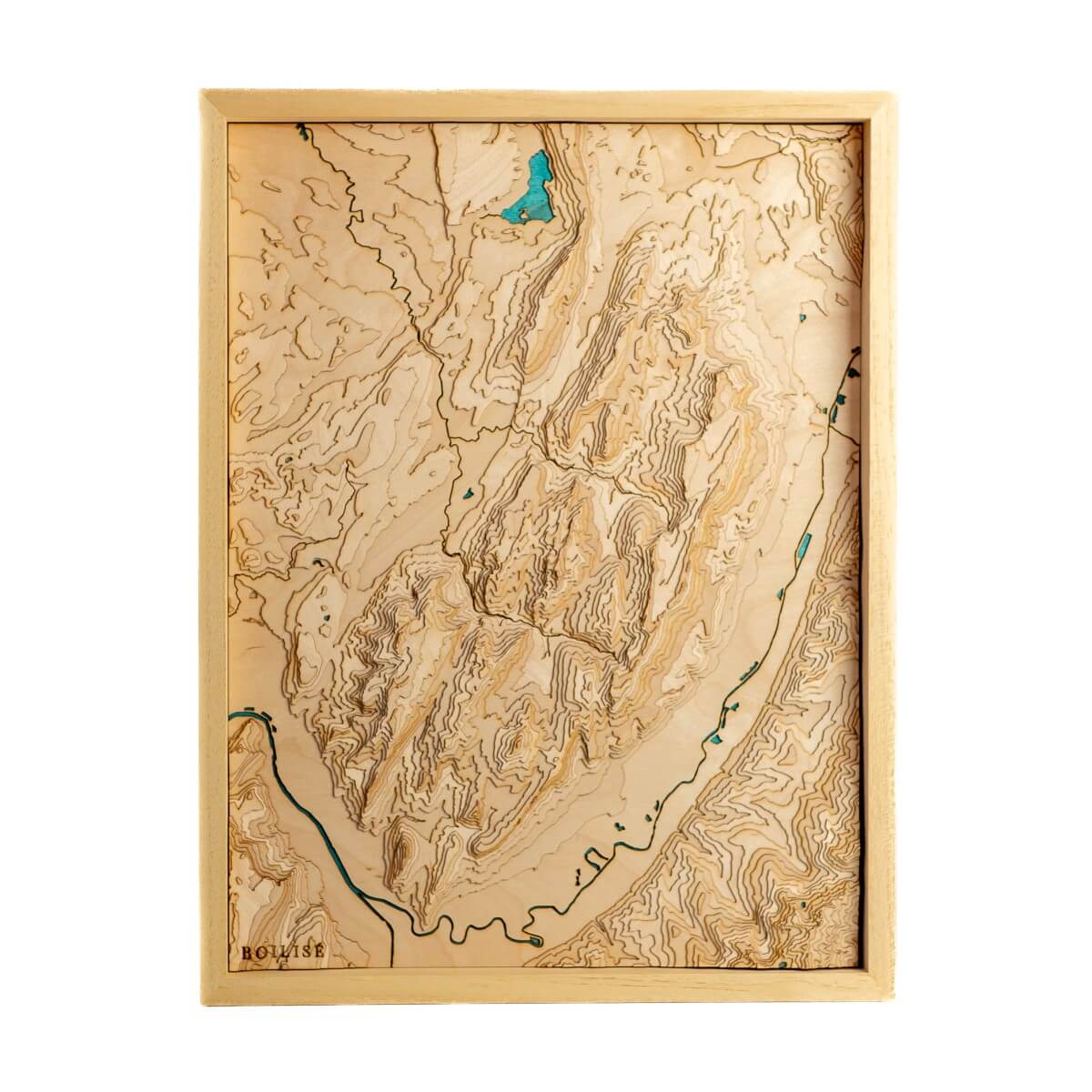 Le Massif de la Chartreuse dans un tableau pour une déco originale